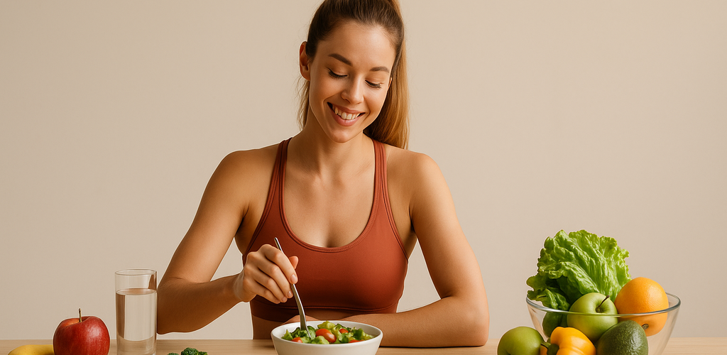 Ilustración sobre la relación entre inflamación, grasa abdominal y bienestar